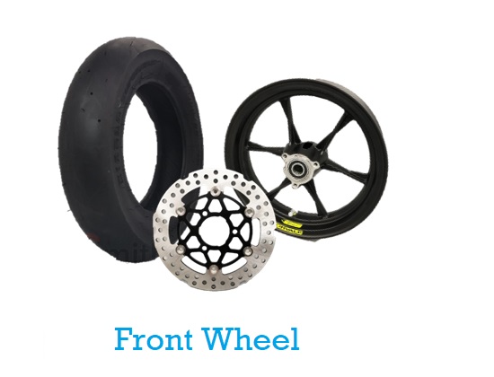 tyre pirelli pmt tyre front wheel rim front disc