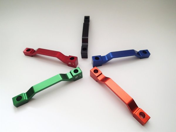Adapter Scheibenbremse PM - PM 180mm - verschiedene Farben