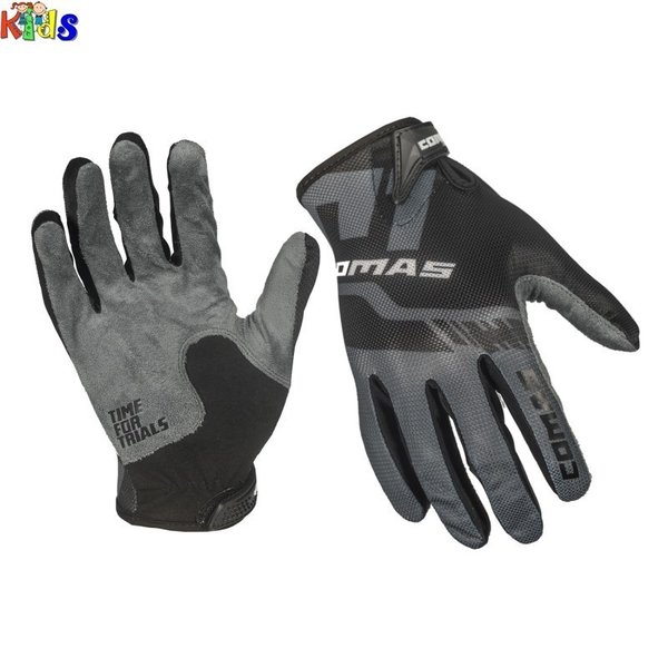 COMAS Trial Kinder Handschuhe / COMAS Race Gloves Grau