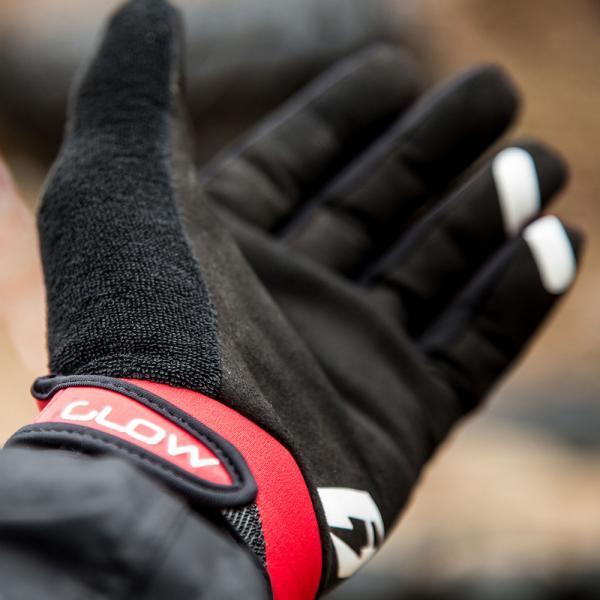 JITSIE GLOW rot, Trial Handschuhe Herbst - Winter / Trial Gloves