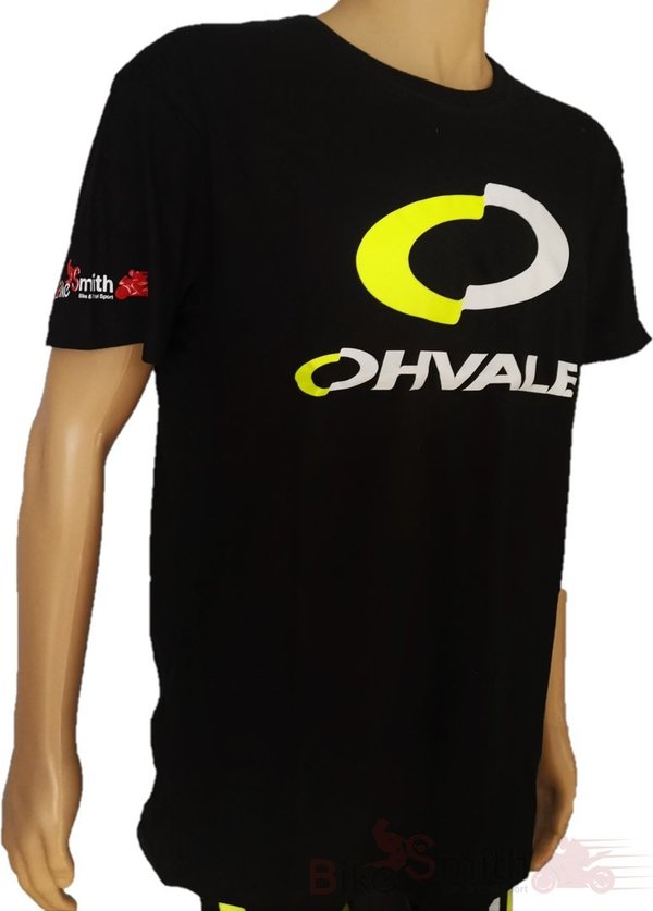 OHVALE - Bike Smith Kinder Kurzarm T-Shirt -- schwarz mit Logo / KIDS Shirt