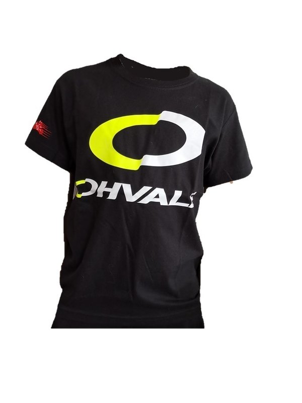 OHVALE - Bike Smith Kinder Kurzarm T-Shirt -- schwarz mit Logo / KIDS Shirt