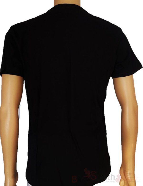 OHVALE Herren kurzarm Shirt - schwarz mit Logo / T-Shirt Herren