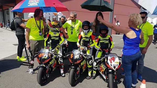 REWIN New PreGP Kinder Lederkombi einteilig / Motorrad Racing-Einteiler
