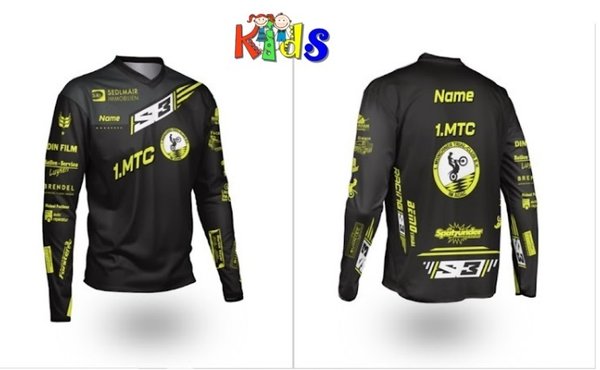 1.MTC S3 Kinder Trial Trikot Jersey / Shirt Racing Team